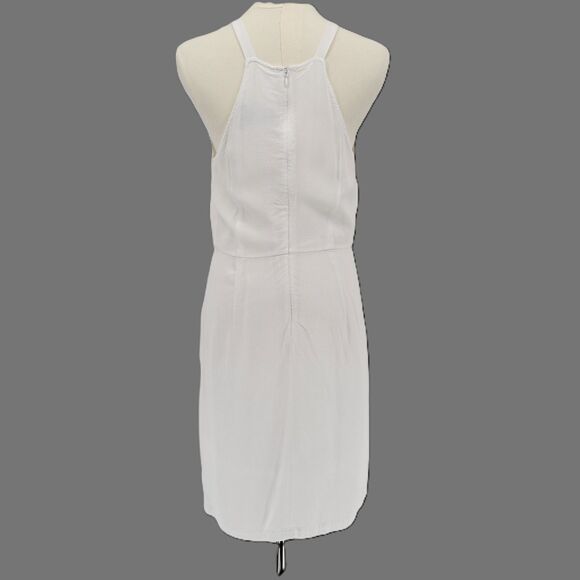 MINKPINK white halter lined casual dress large - Picture 3 of 6